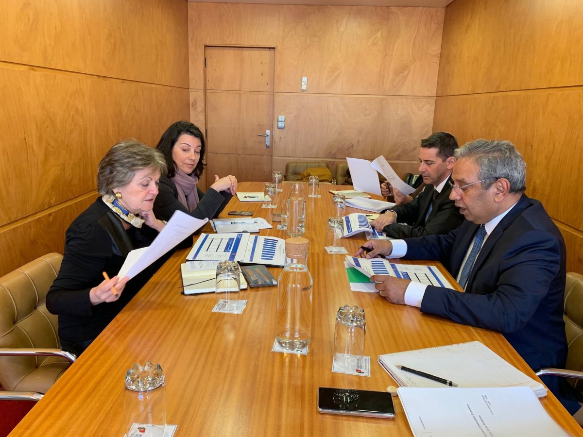 Comissria europeia Elisa Ferreira hoje em Lisboa