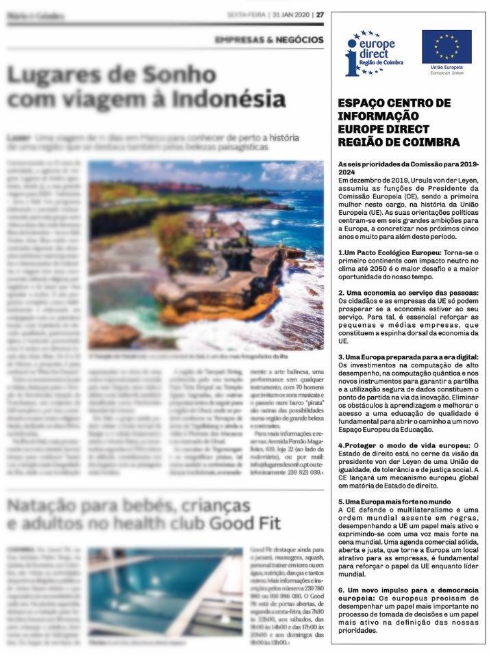 As seis prioridades da Comisso Europeia 2019-2024