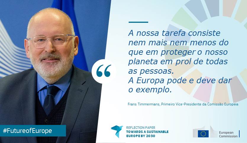 Sustentabilidade: Comisso apresenta um documento de reflexo sobre uma Europa mais sustentvel at 2030 