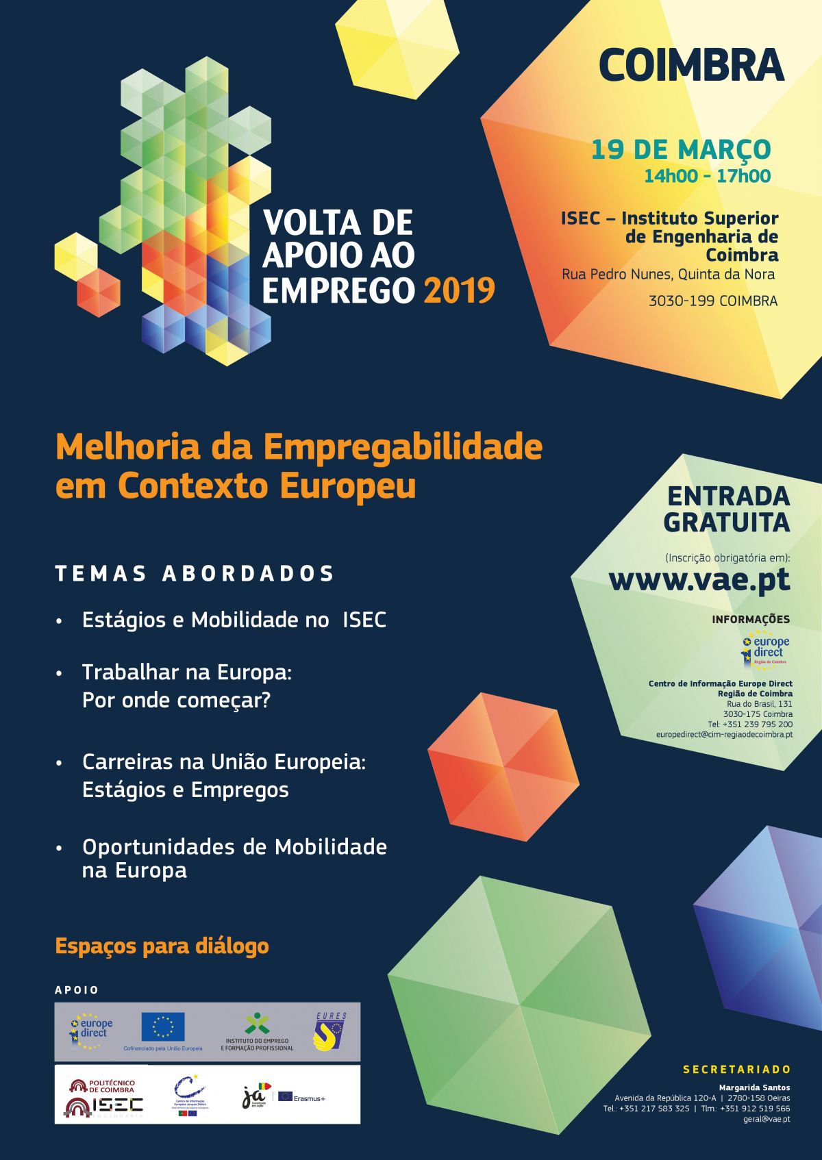 Volta de Apoio de Emprego 2019
