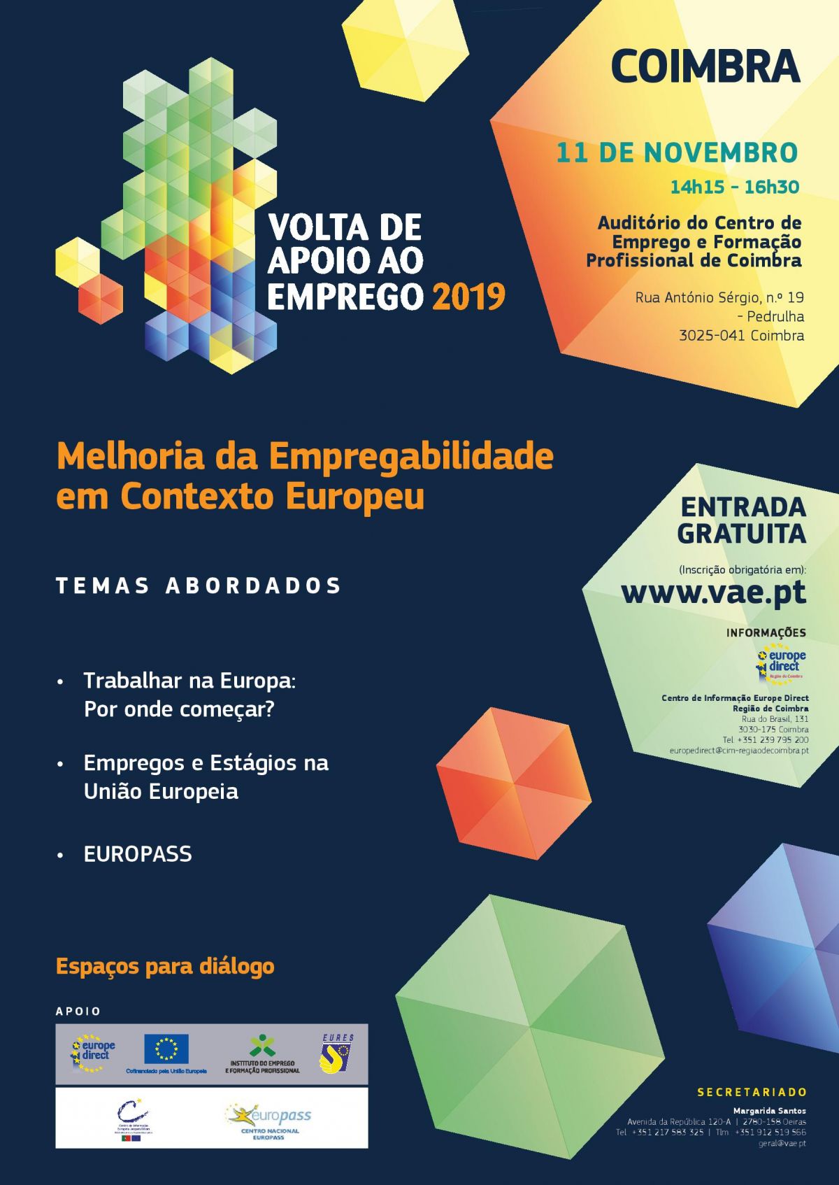Europe Direct Regio de Coimbra promove empregabilidade