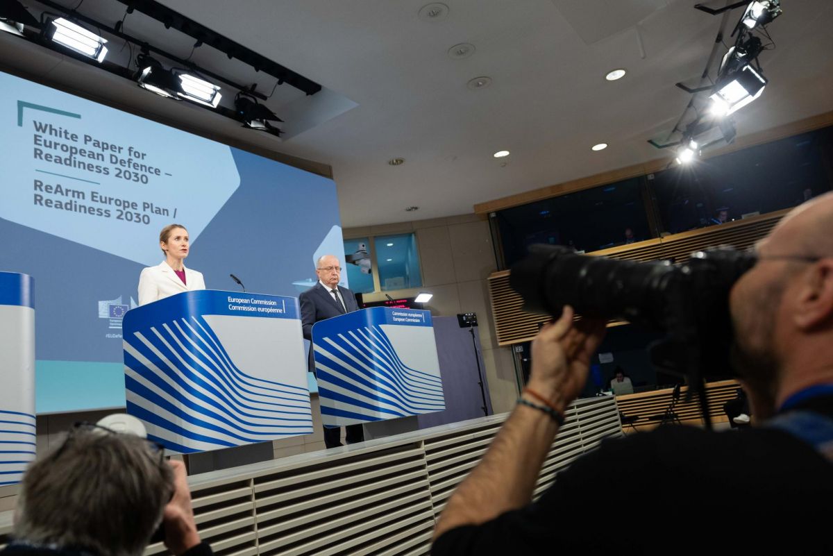 Comisso apresenta Livro Branco sobre a Defesa Europeia e plano ReArm Europe/Prontido 2030